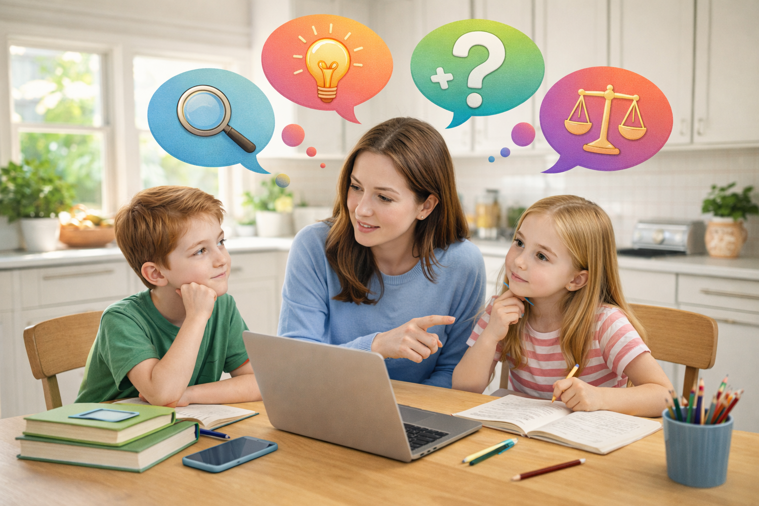 Kritinis mąstymas – viena svarbiausių dovanų, kurias galime duoti savo vaikui